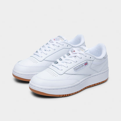 Reebok Femmes' Club C Double Blanc / Gomme