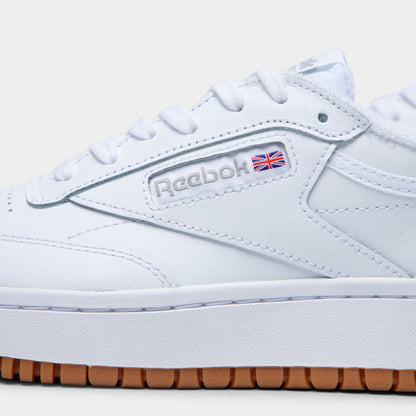 Reebok Femmes' Club C Double Blanc / Gomme