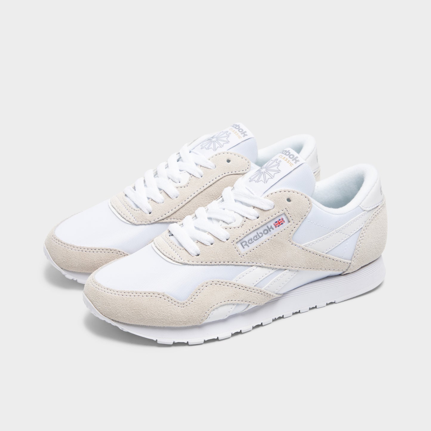 Reebok Femme Classic Nylon Blanc / Gris