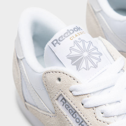 Reebok Femme Classic Nylon Blanc / Gris