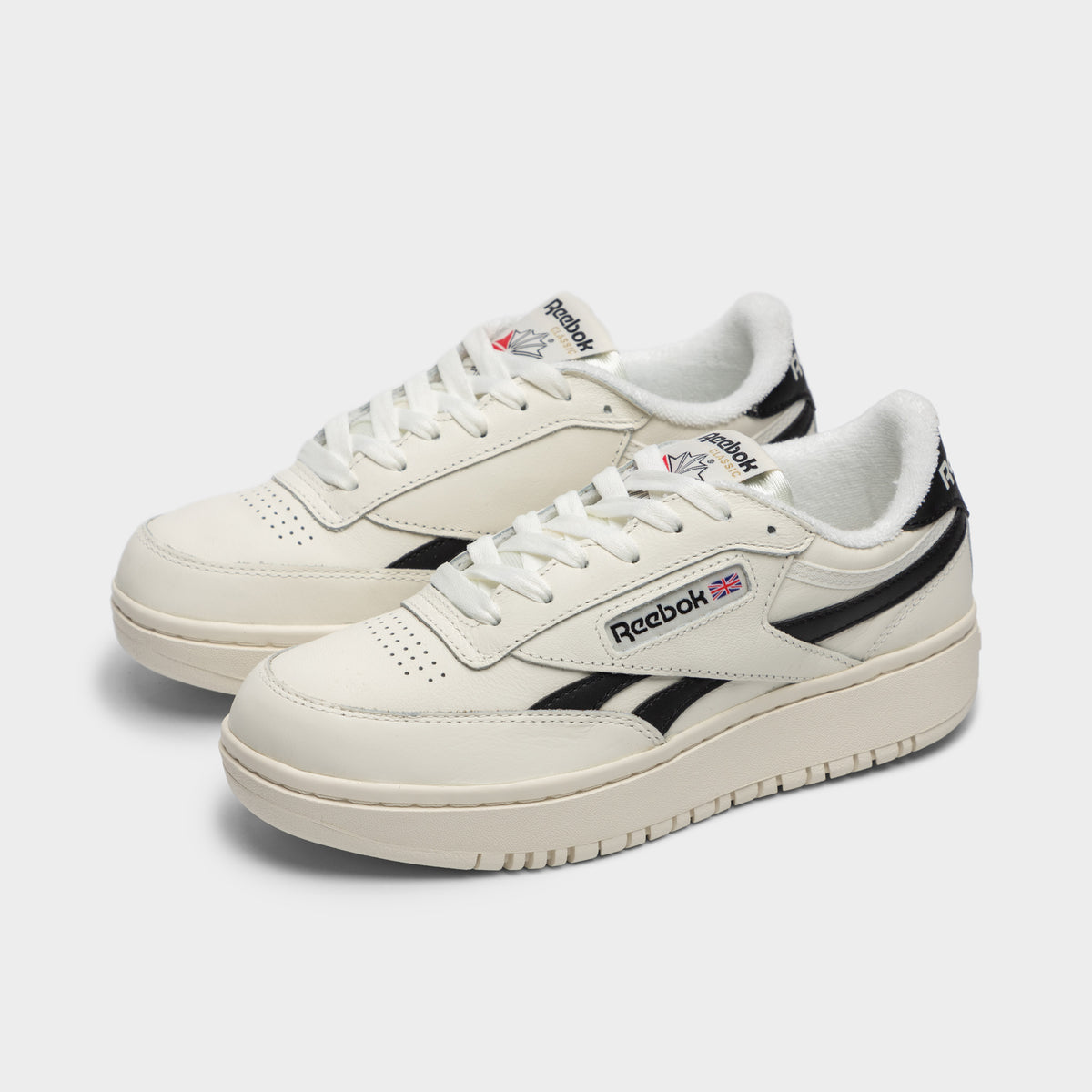 Reebok Women's Club C Double Revenge Chalk Black Chalk – JD Sports