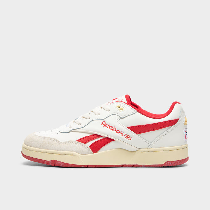 Reebok Footwear Men BB 4000 II Basketball Shoes CHALK WEATHEREDWHITE VECTORRED