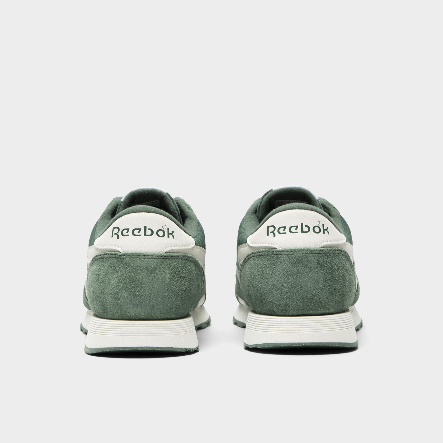 Reebok CL Nylon Green / White