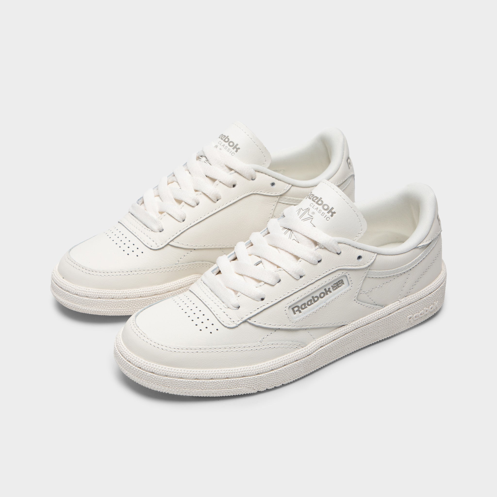 Reebok Women's Club C 85 Chalk / Chalk - Gritty Grey – JD Sports Reebok Women's Club C 85 Chalk / Chalk - Gritty Grey – JD Sports