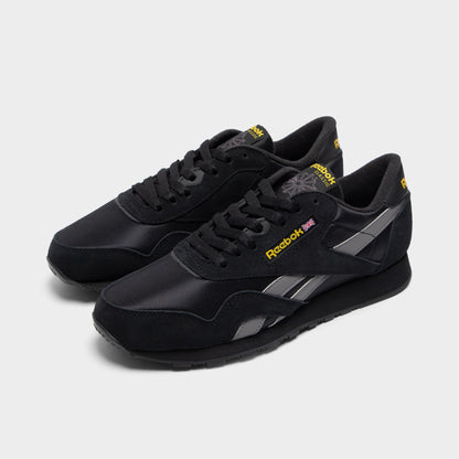 Reebok Classic Nylon Black / Overcast Grey - Golden Haze