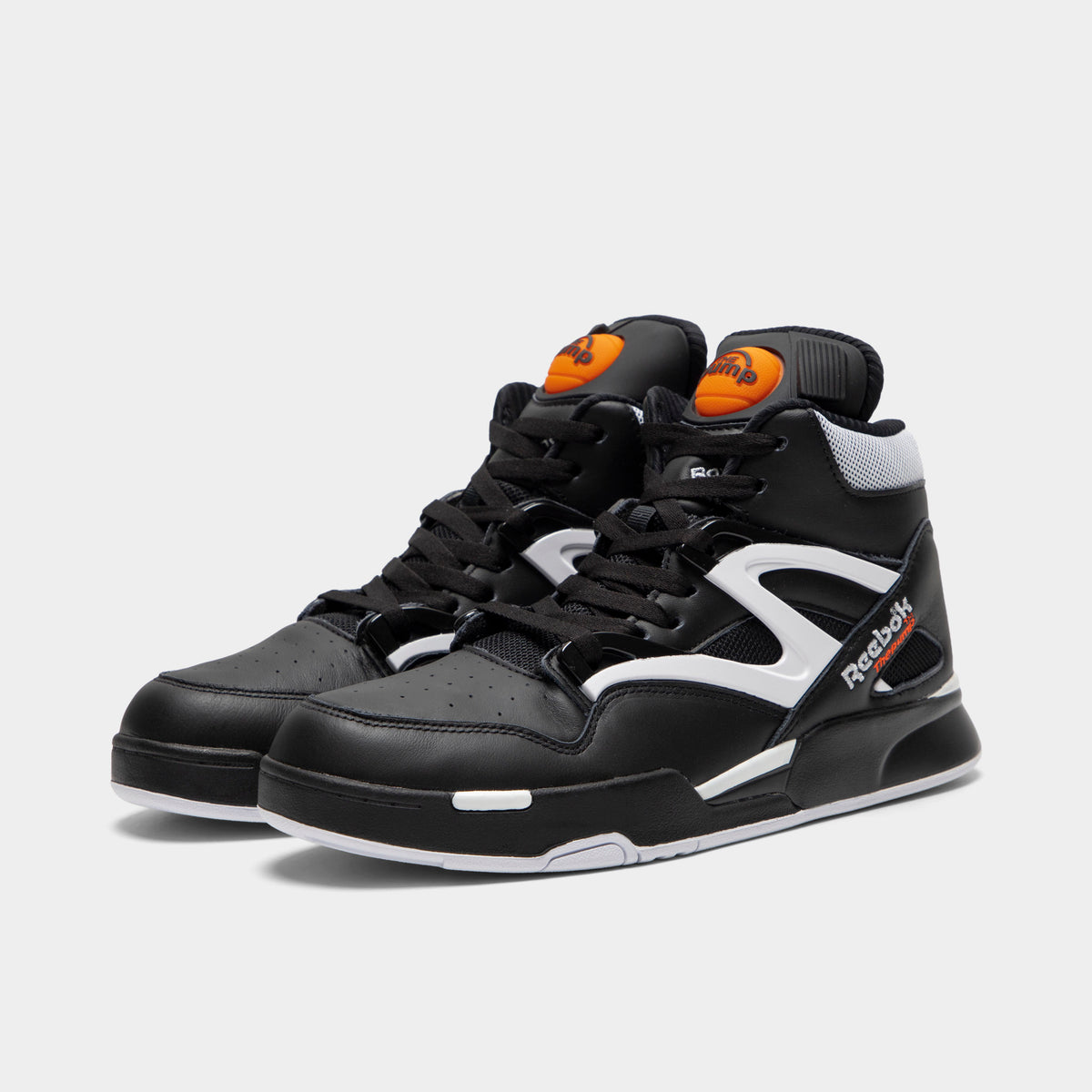 Reebok Pump Omni Black / White-Wild Orange