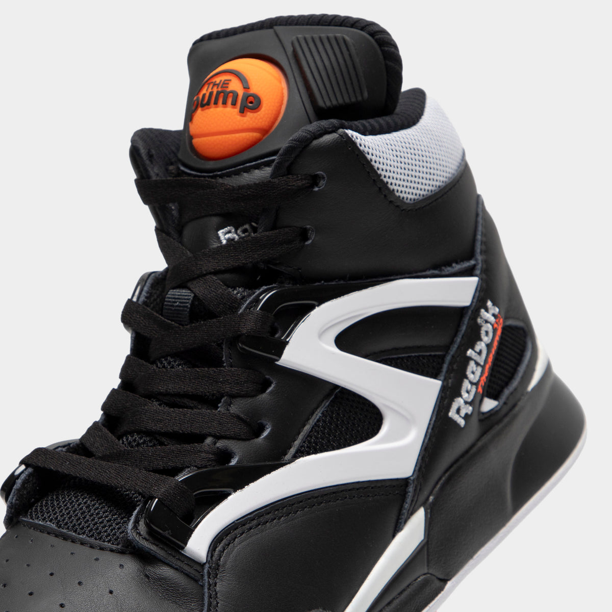 Reebok Pump Omni Black / White-Wild Orange