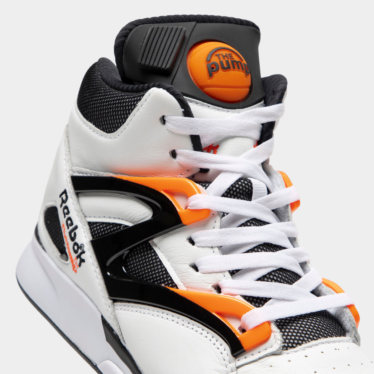 Reebok Pump Omni White / Black-Wild Orange