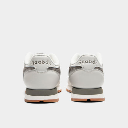 Reebok CL Cuir Gris / Gomme