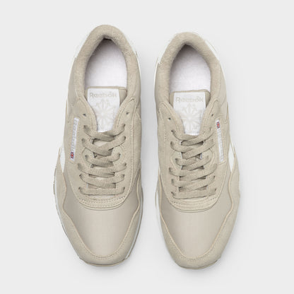 Reebok CL Nylon Gris / Blanc