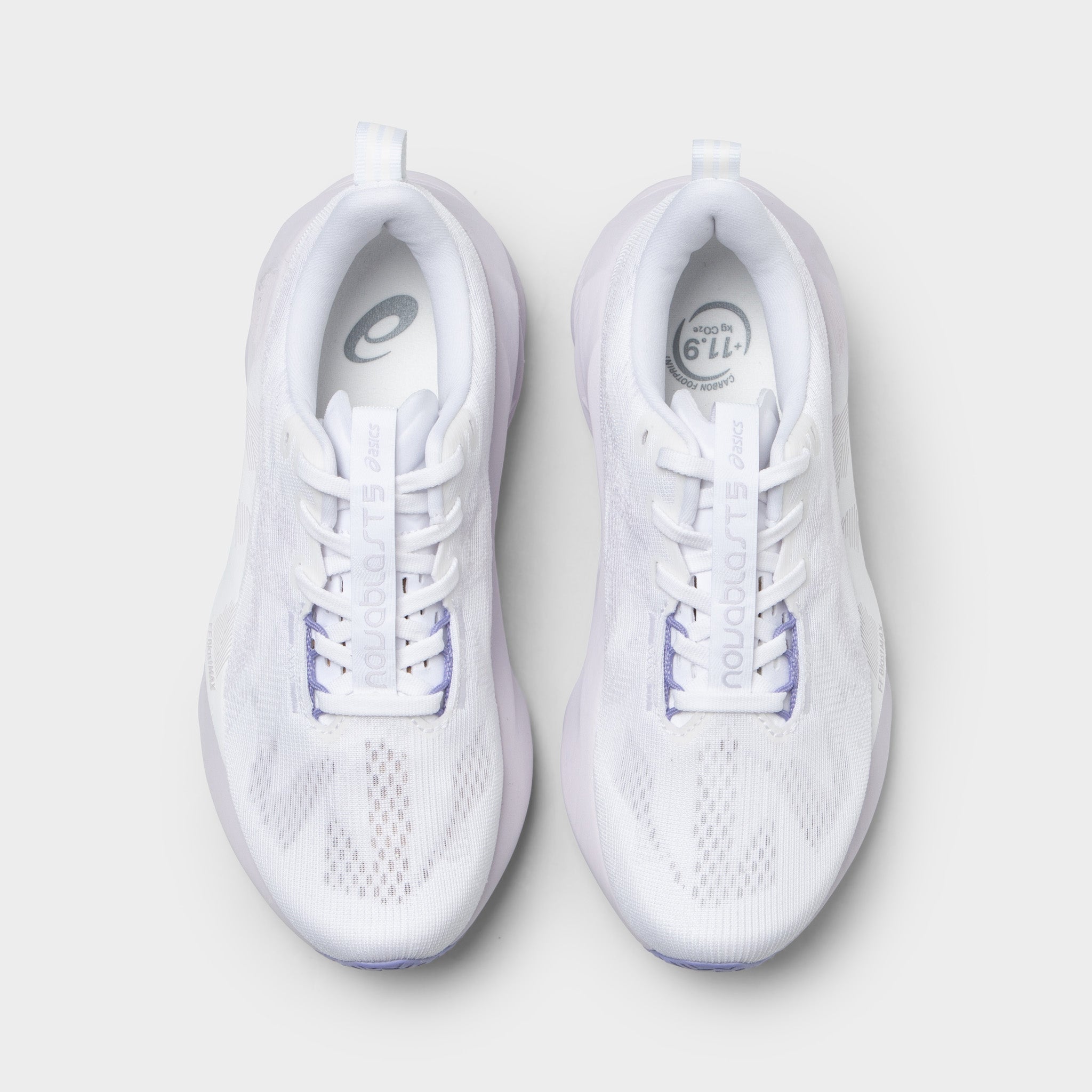 Asics Women's Novablast 5 White / Lilac Hint – JD Sports