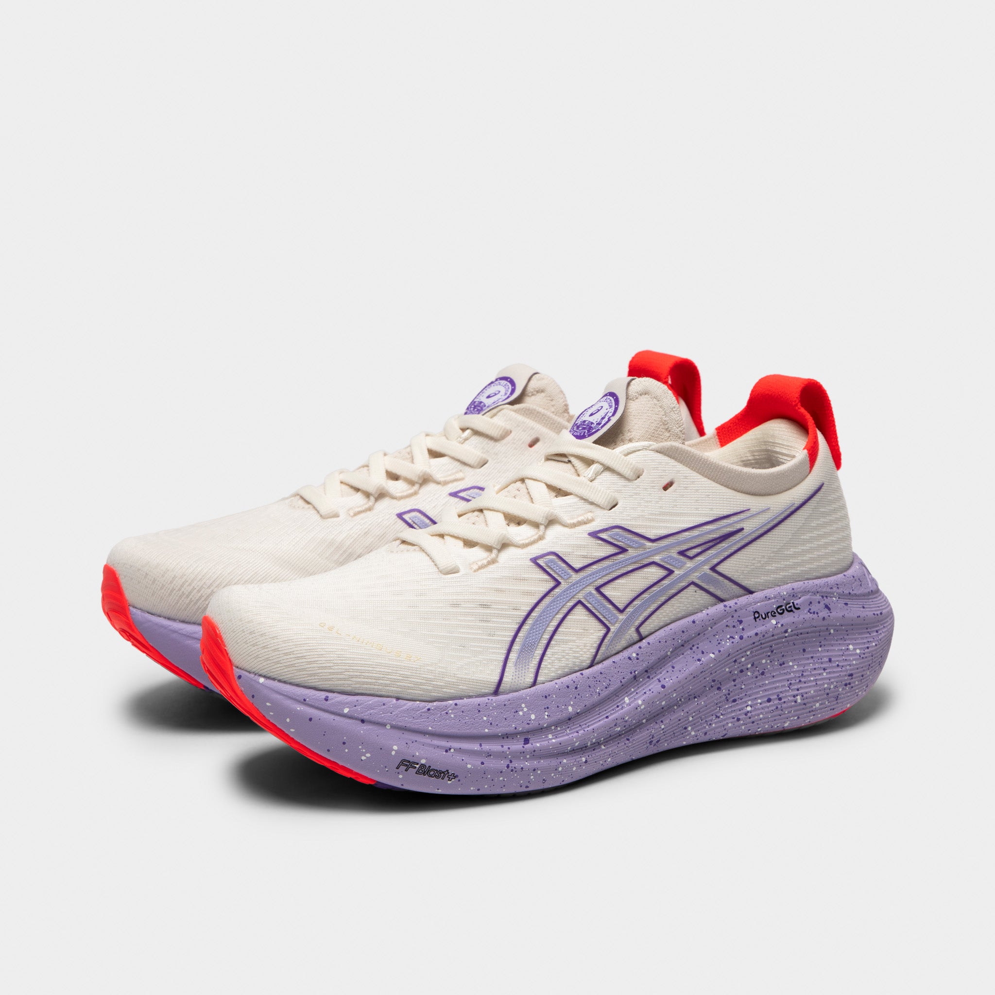 ASICS Women's Gel-Nimbus 27 Cream / Edo Purple – JD Sports