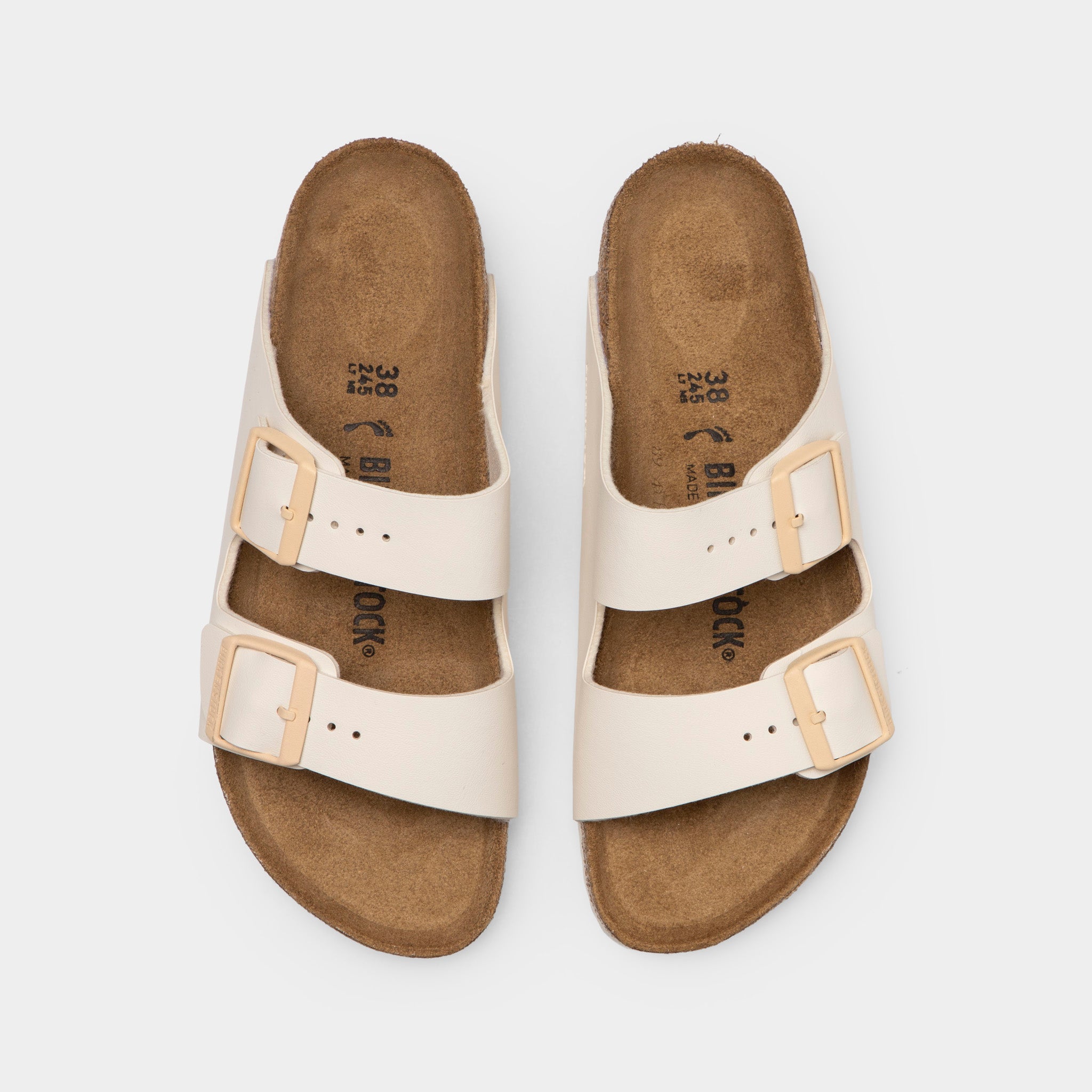 BIRKENSTOCK Arizona 新品　25㎝ Birkenstock Women's Arizona / Eggshell – JD Sports