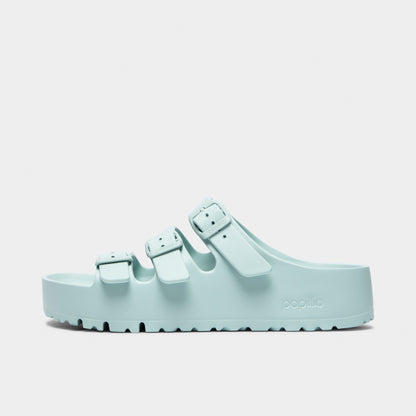Birkenstock Femmes Florida III Plateforme EVA / Vert Surf