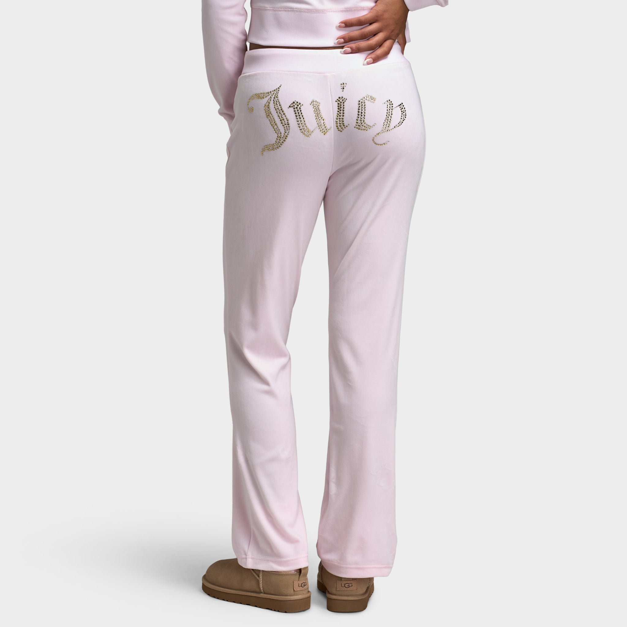 Juicy Couture OG Big Bling Velour Track Pants / Soft Glow – JD Sports