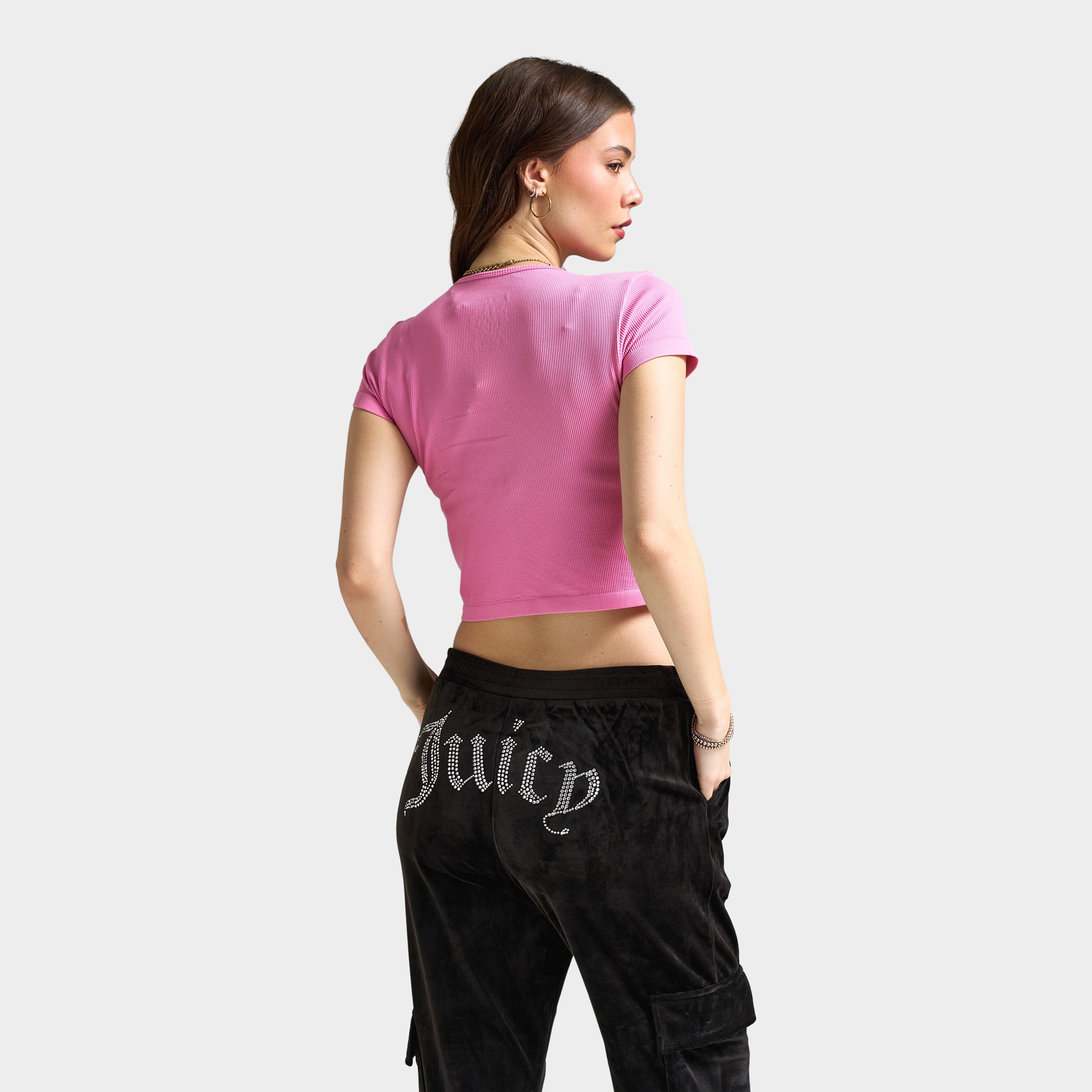 JUICY☆ 30 Buy Juicy Couture Blue Slim Diamante Hoodie & Tracksuit Set