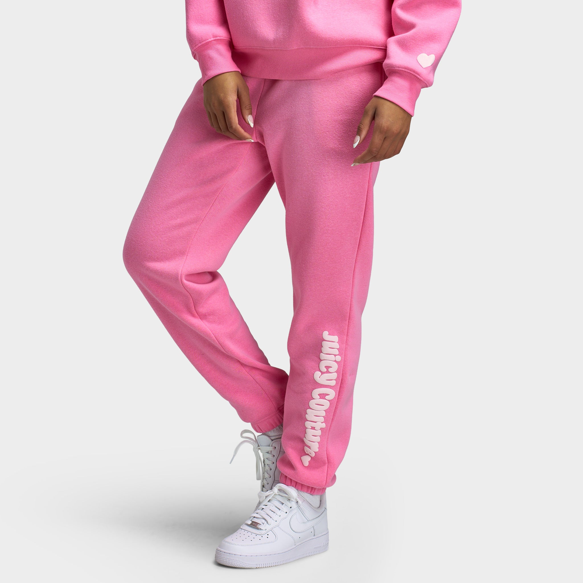 Juicy Couture Women s Fleece Sweatpant Sachet Pink Soft Glow JD Sports Juicy Couture Women s Fleece Sweatpant Sachet Pink Soft Glow JD Sports