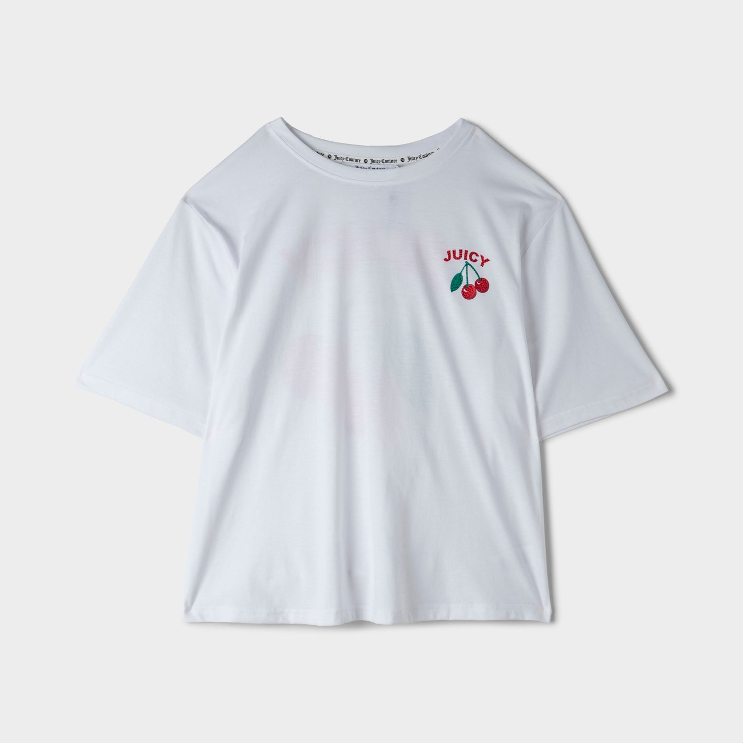 Juicy Couture Oversized Graphic T-Shirt / White