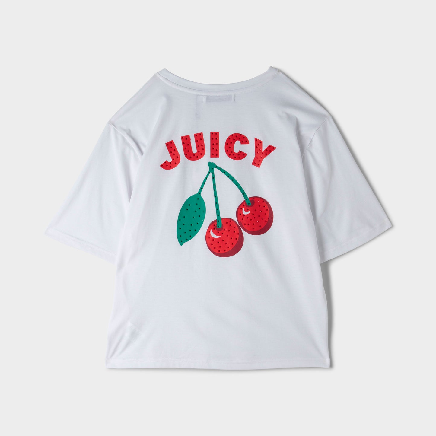 Juicy Couture Oversized Graphic T-Shirt / White