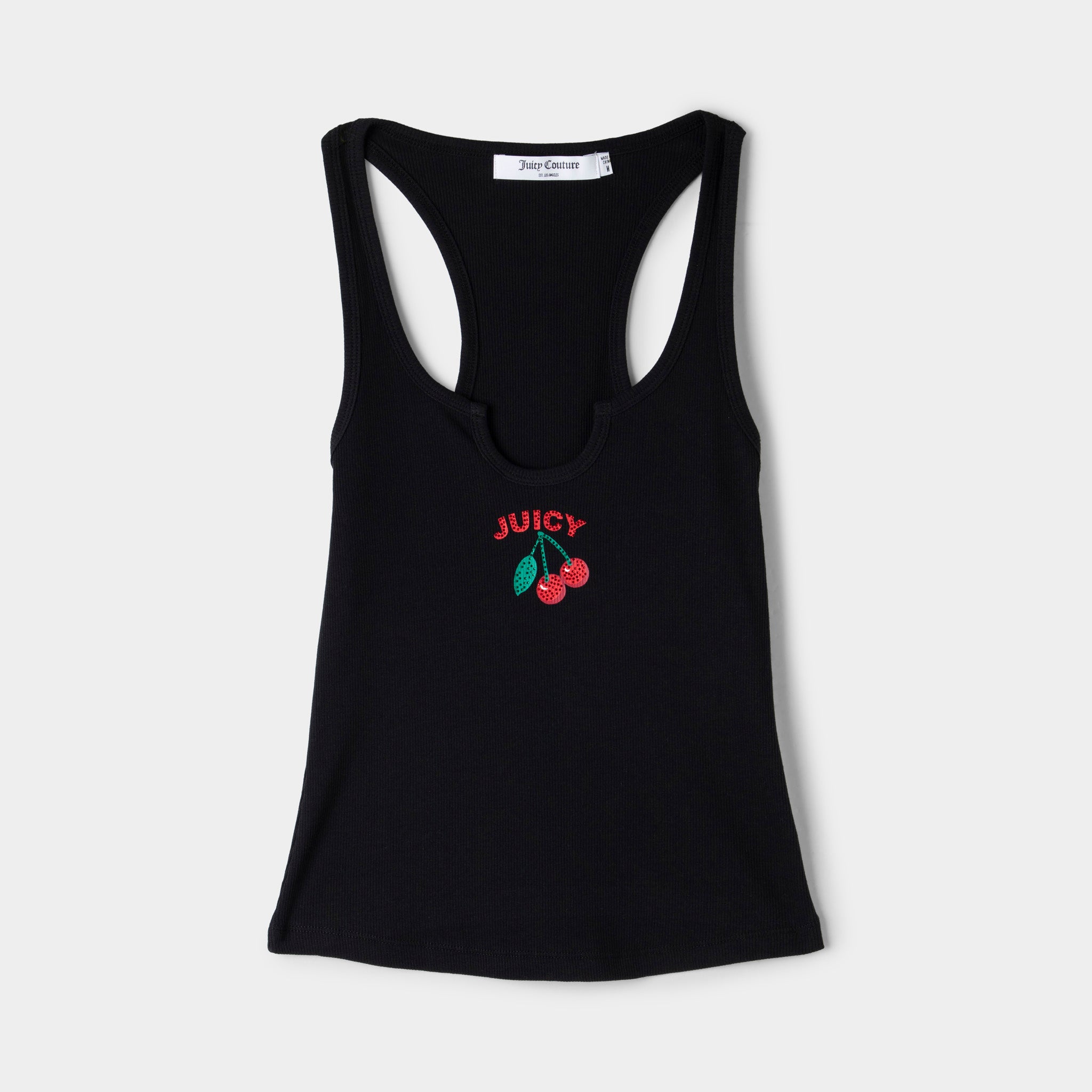 Juicy Couture Racerback Graphic Tank / Liquorice – JD Sports Juicy Couture Racerback Graphic Tank / Liquorice – JD Sports