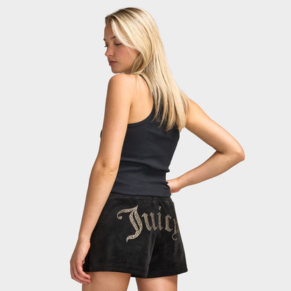 Juicy Couture Débardeur graphique dos nageur / Réglisse