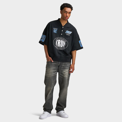 True Religion Oversize Sport Sweatshirt / Black