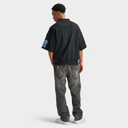 True Religion Oversize Sport Sweatshirt / Black