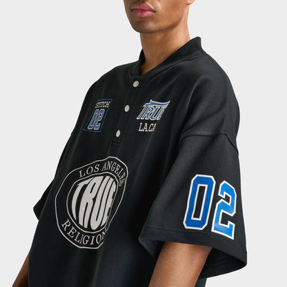 True Religion Oversize Sport Sweatshirt / Black