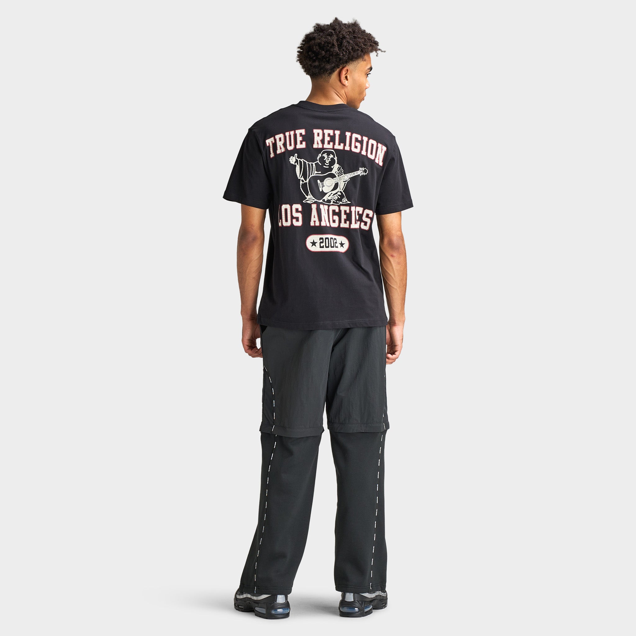 True Religion Mesh Print Buddha T-Shirt / Black – JD Sports
