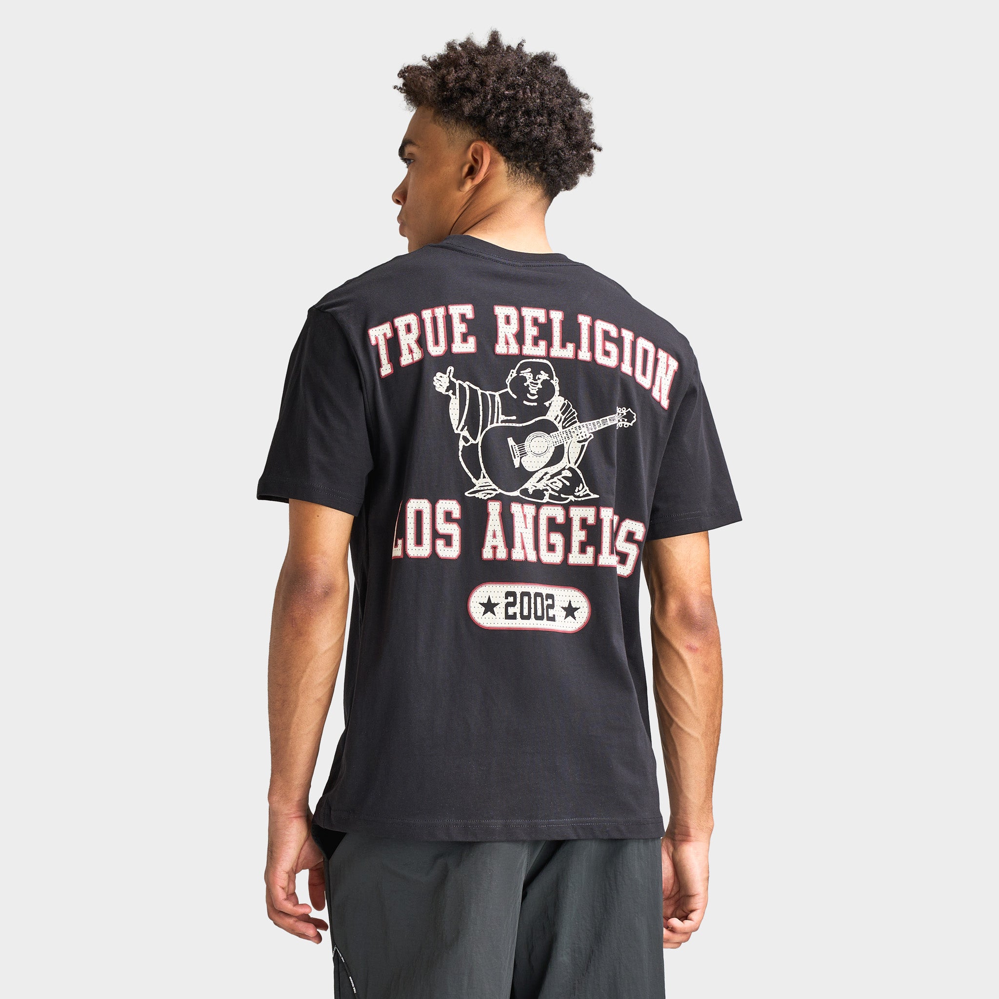 True Religion Mesh Print Buddha T-Shirt / Black – JD Sports