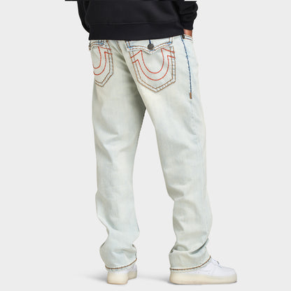 True Religion Jeans Bobby Super T Flap / Délavage clair Quiet Steel