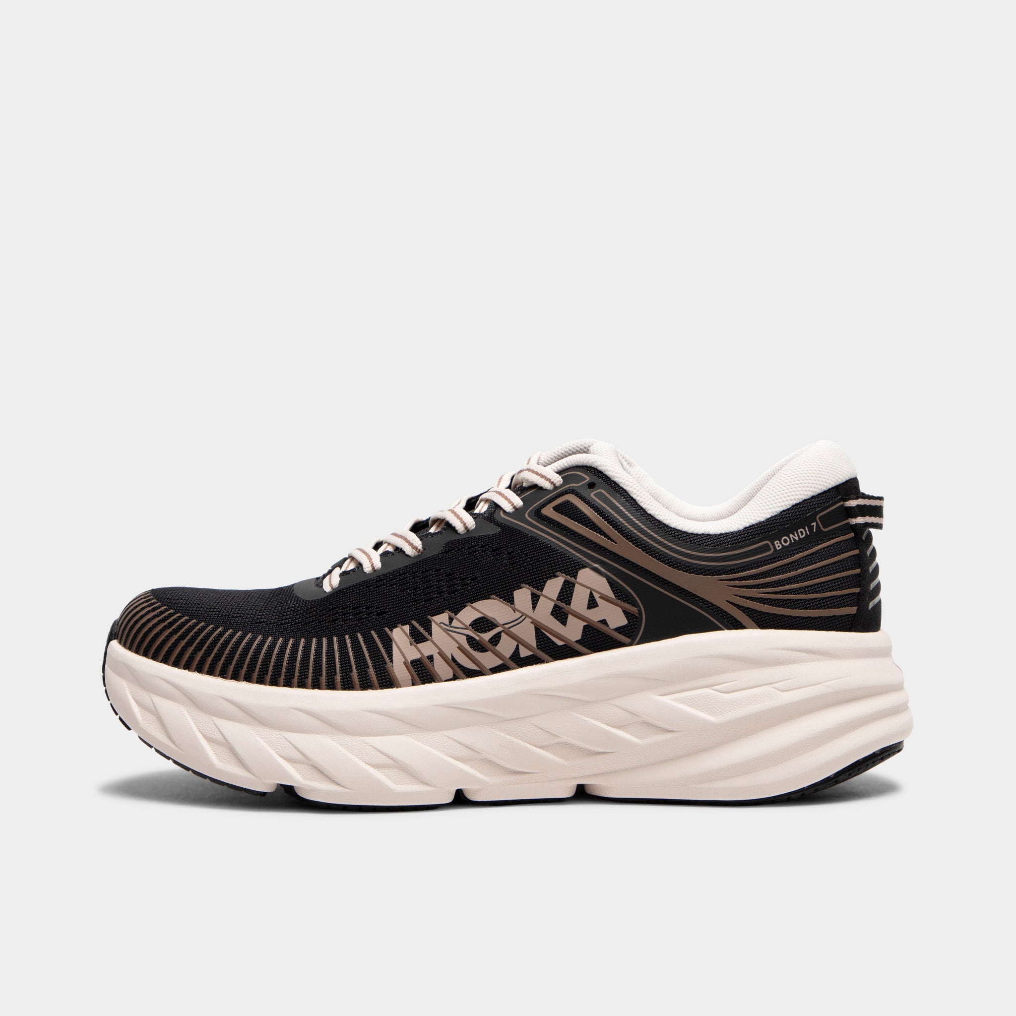 【新品】HOKA BONDI 7（26cm） Hoka Women's Bondi 7 Black / Rose Cream – JD Sports
