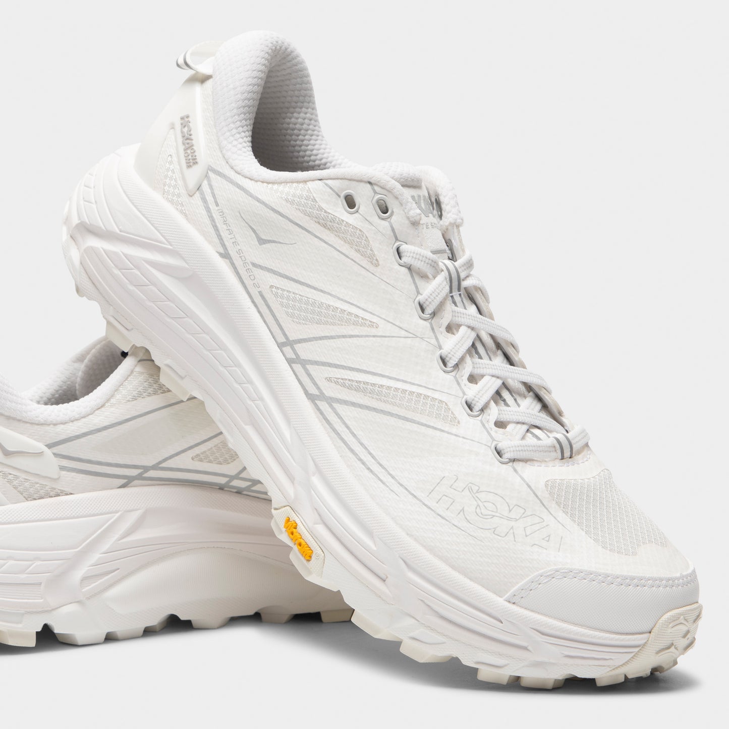 Hoka Mafate Speed 2 White / Lunar Rock