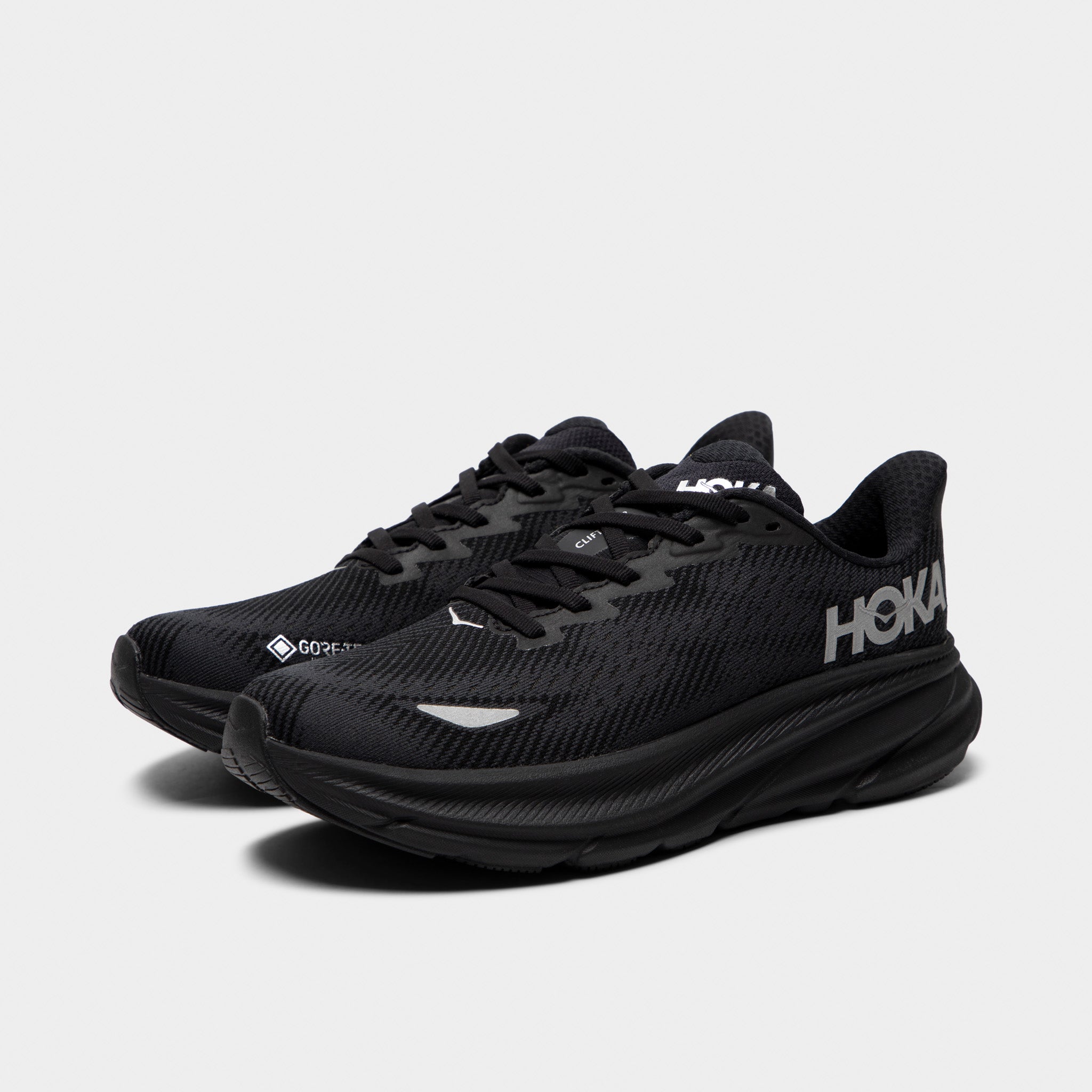 Hoka W Clifton 9 GTX Black / Black – JD Sports