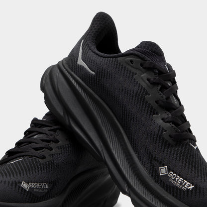 Hoka W Clifton 9 GTX Black / Black