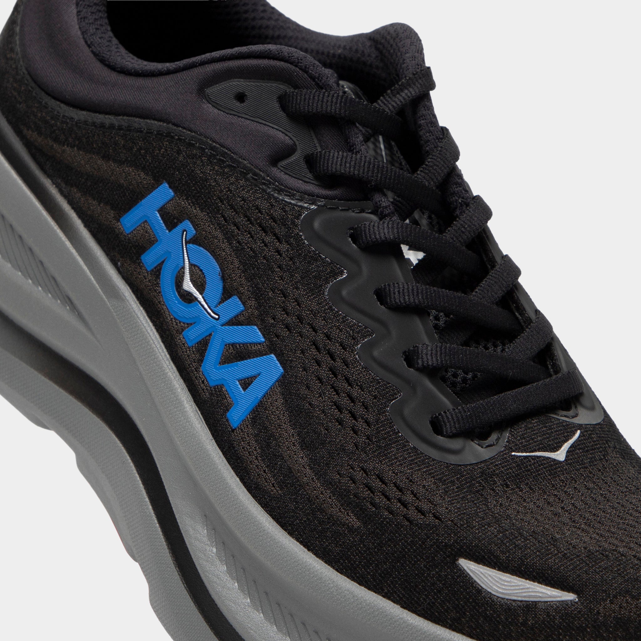 Hoka Bondi 9 Black / Cobalt – JD Sports