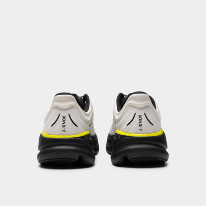 Hoka Bondi 9 Blanc / Agrume