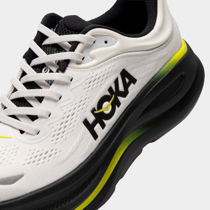 Hoka Bondi 9 Blanc / Agrume
