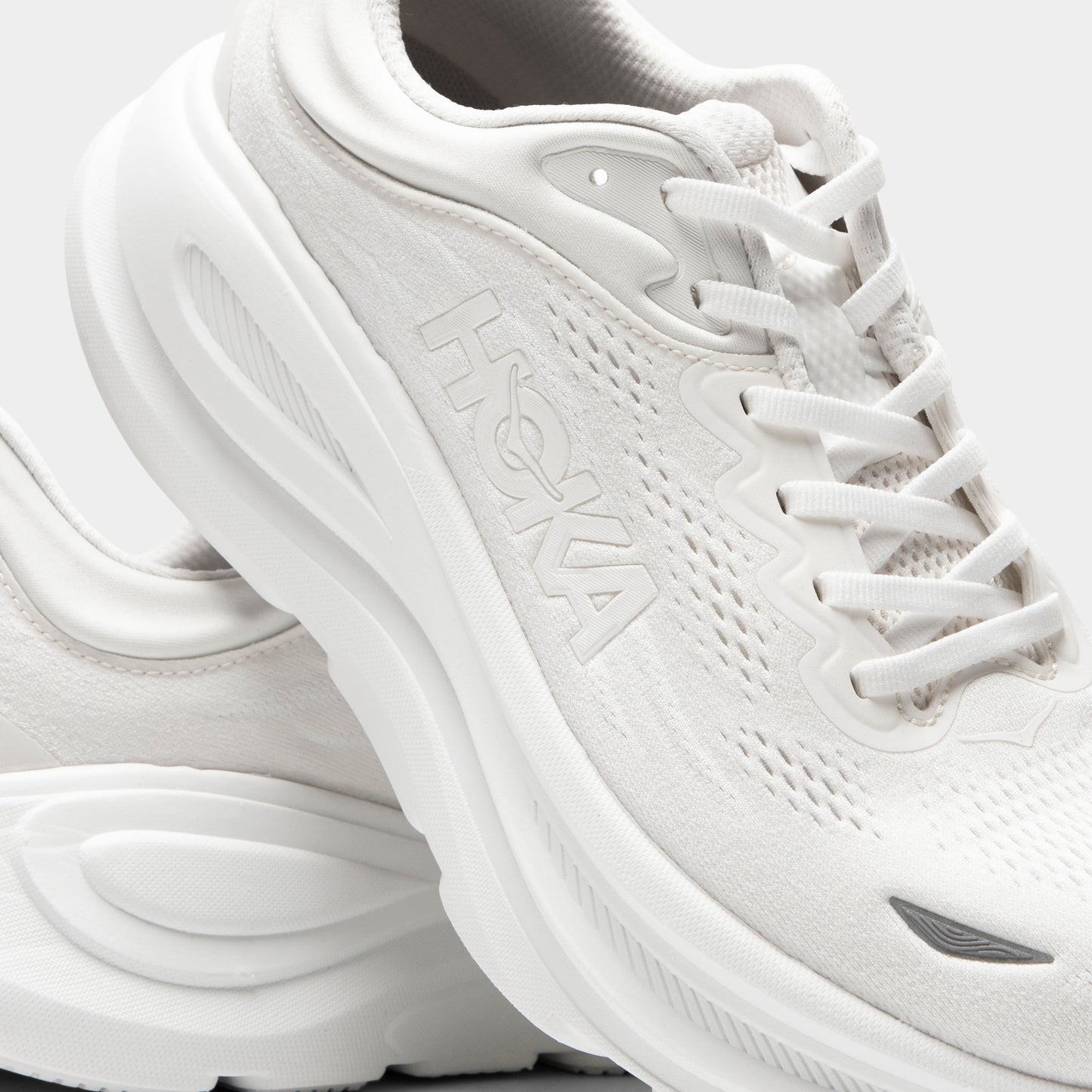 Hoka Bondi 9 White / White