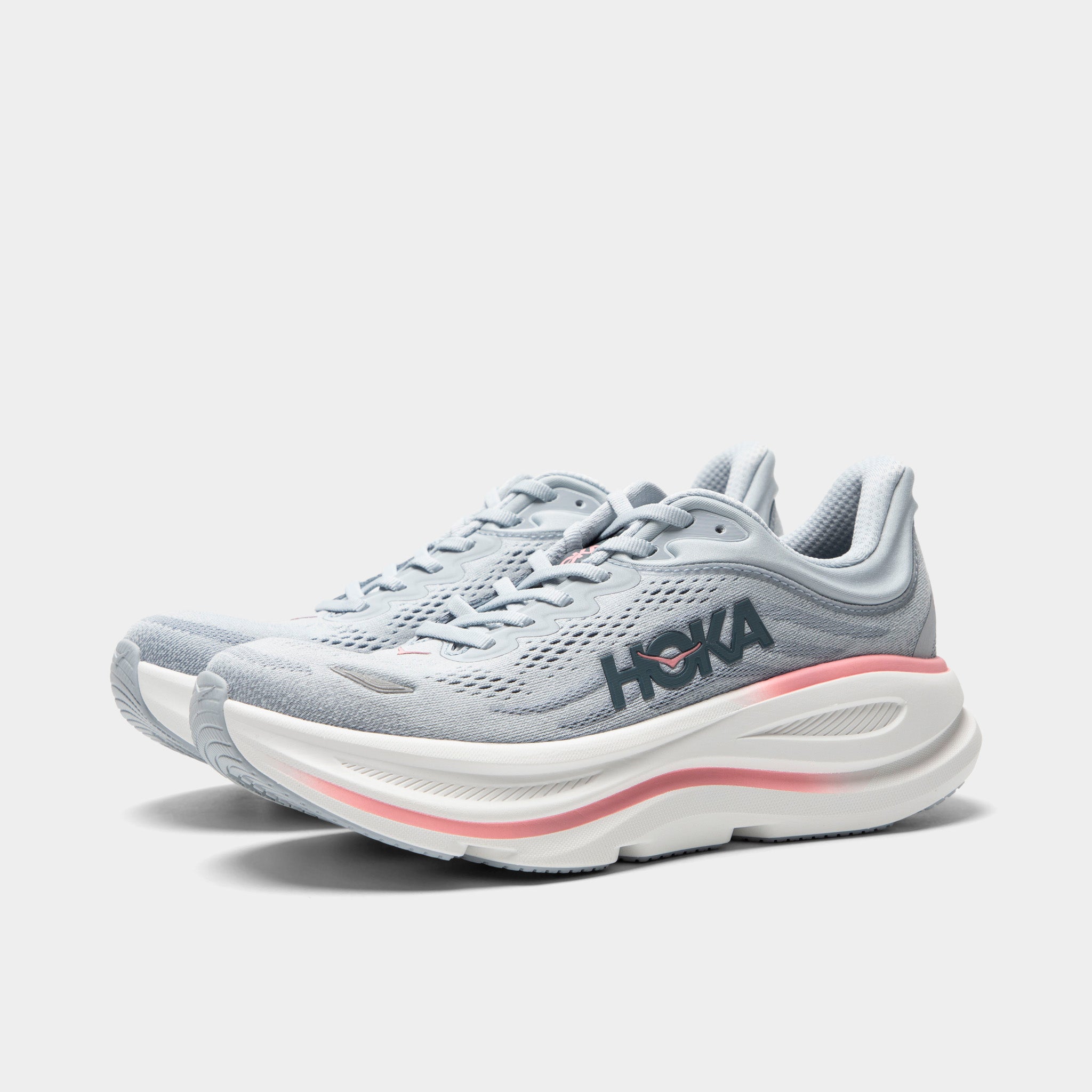 Hoka Women's Bondi 9 Mineral Blue / Washed Blue – JD Sports