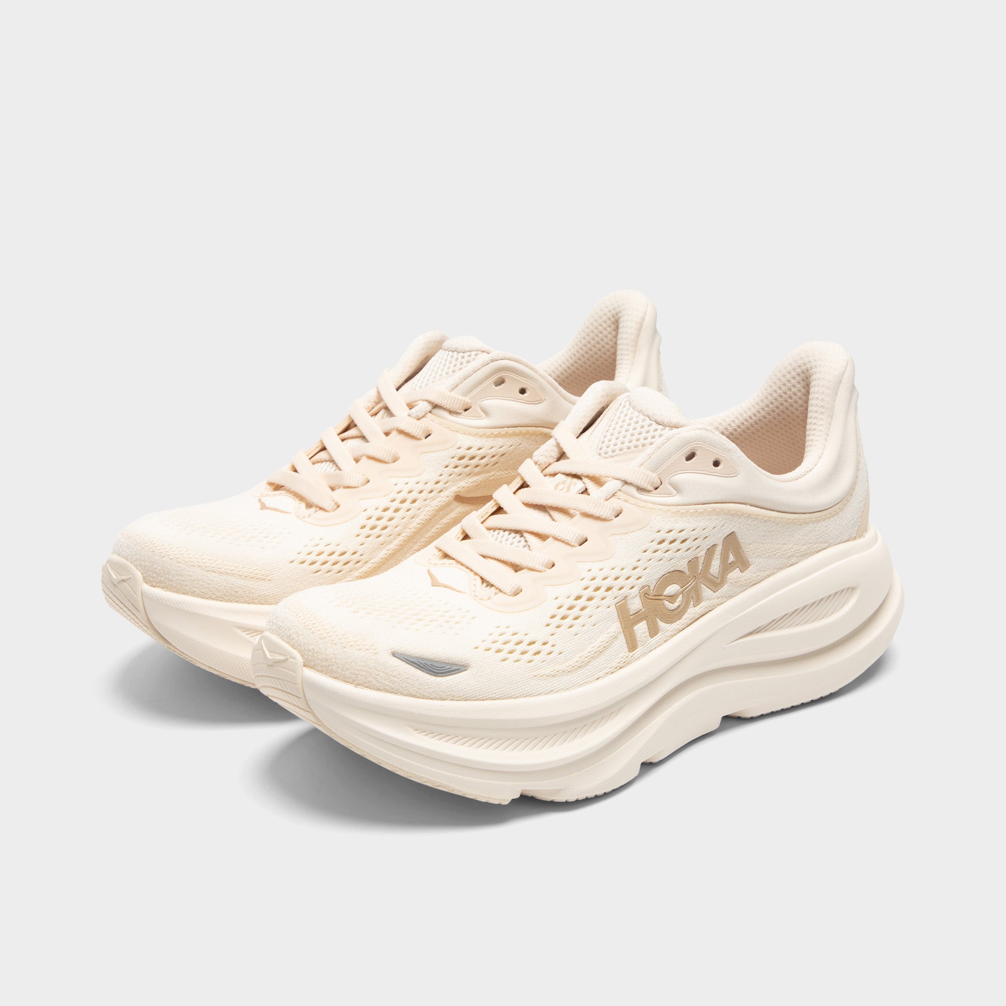Hoka Women's Bondi 9 Vanilla / Birch – JD Sports