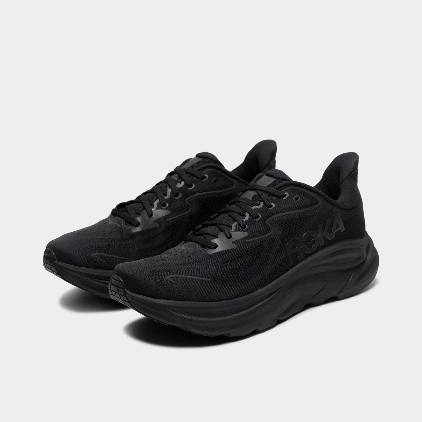 Hoka Clifton 10 Black / Black