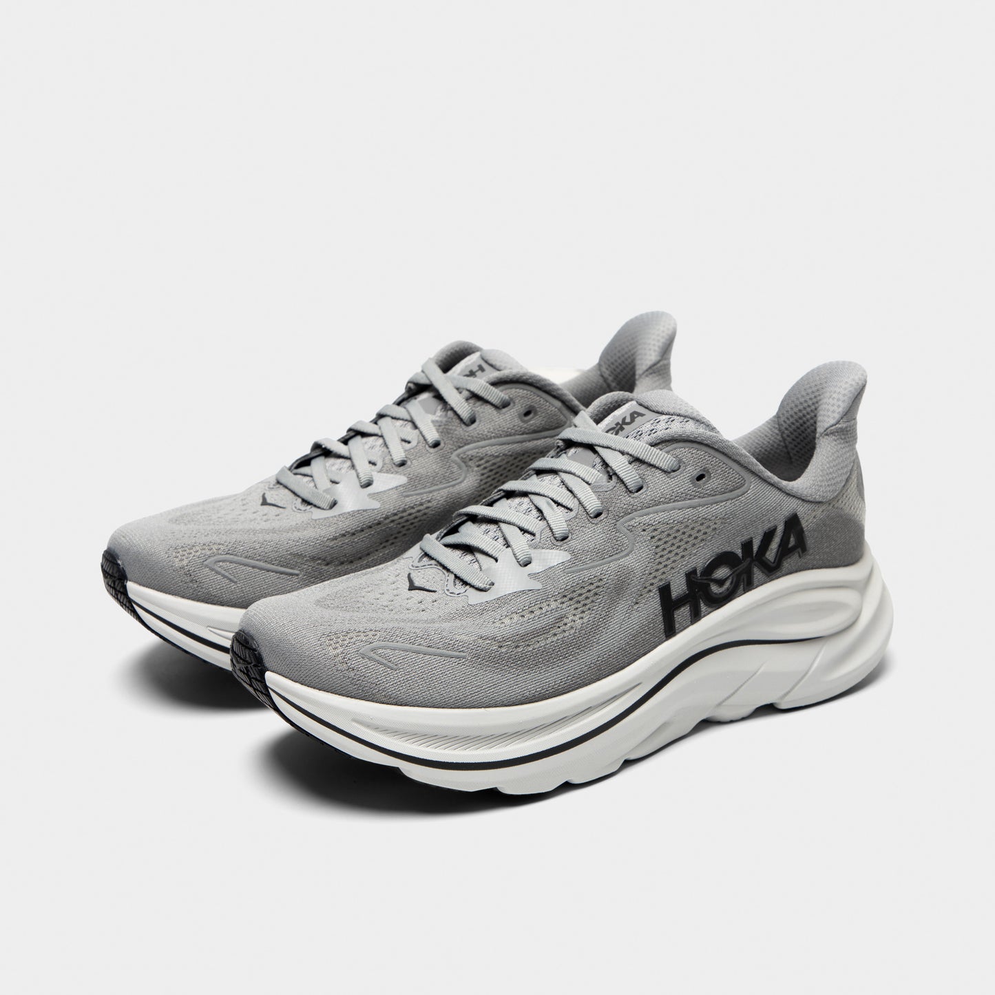 Hoka Clifton 10 Grey / Black