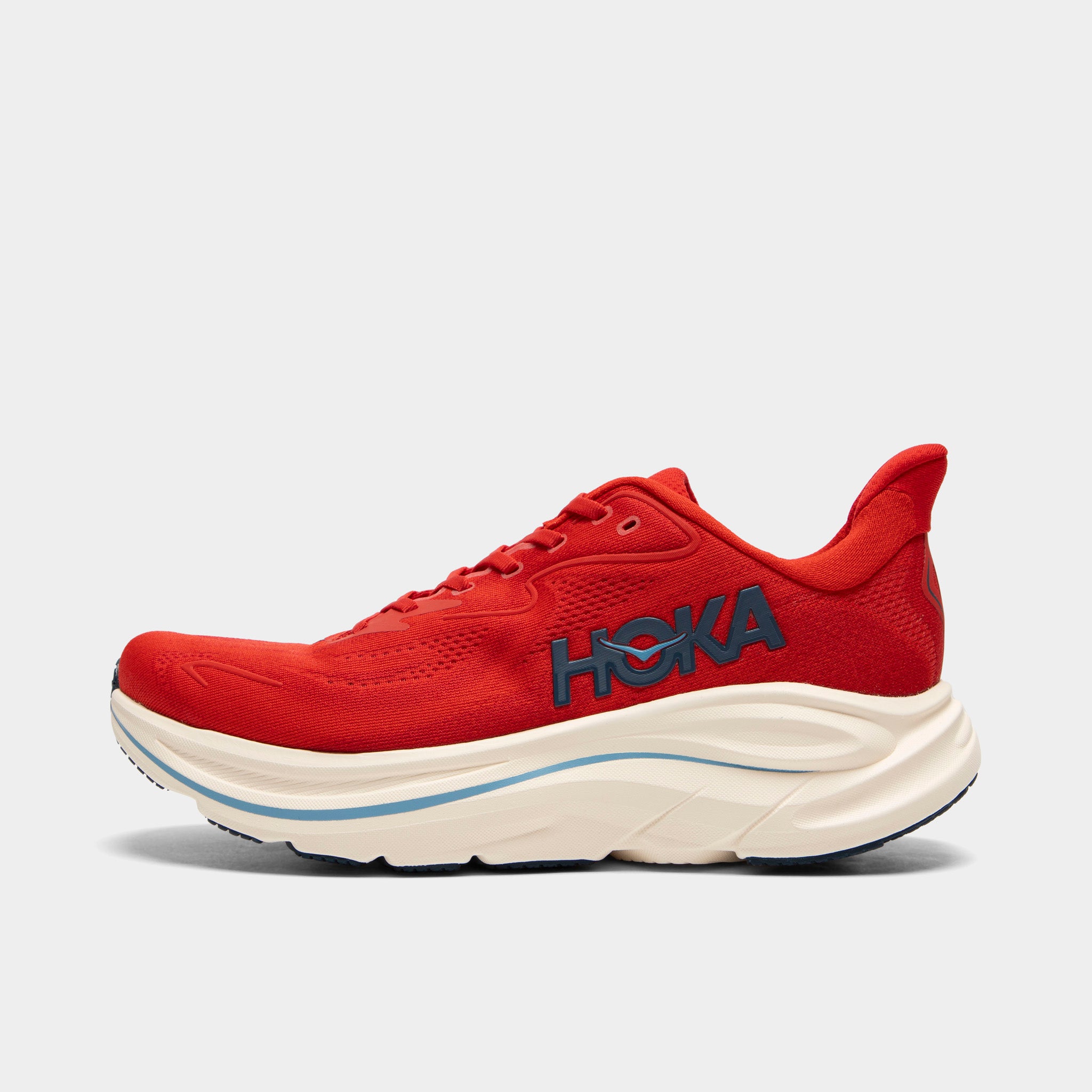 Hoka Clifton 10 Vermillion / Navy – JD Sports