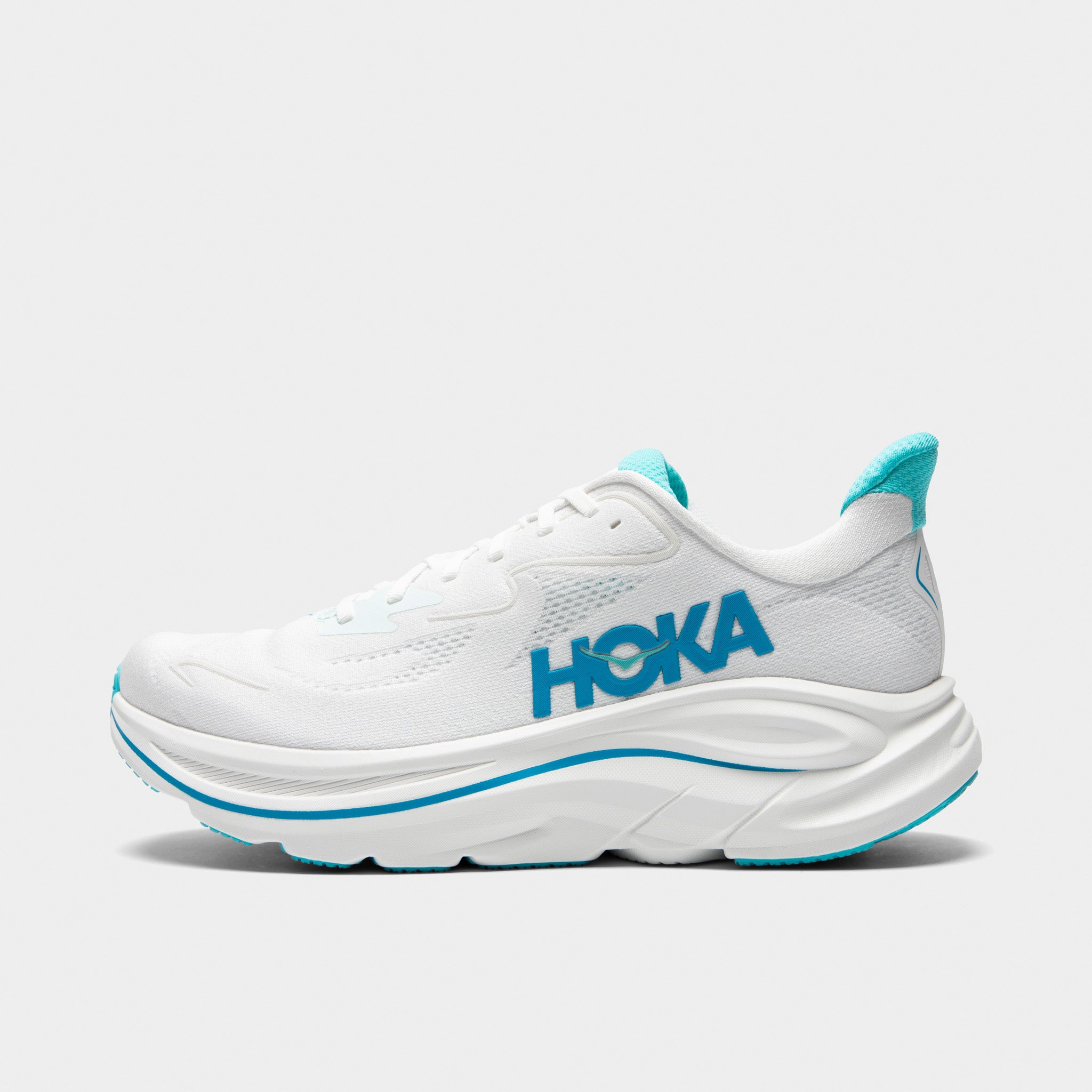Hoka Clifton 10 White / Silver – JD Sports