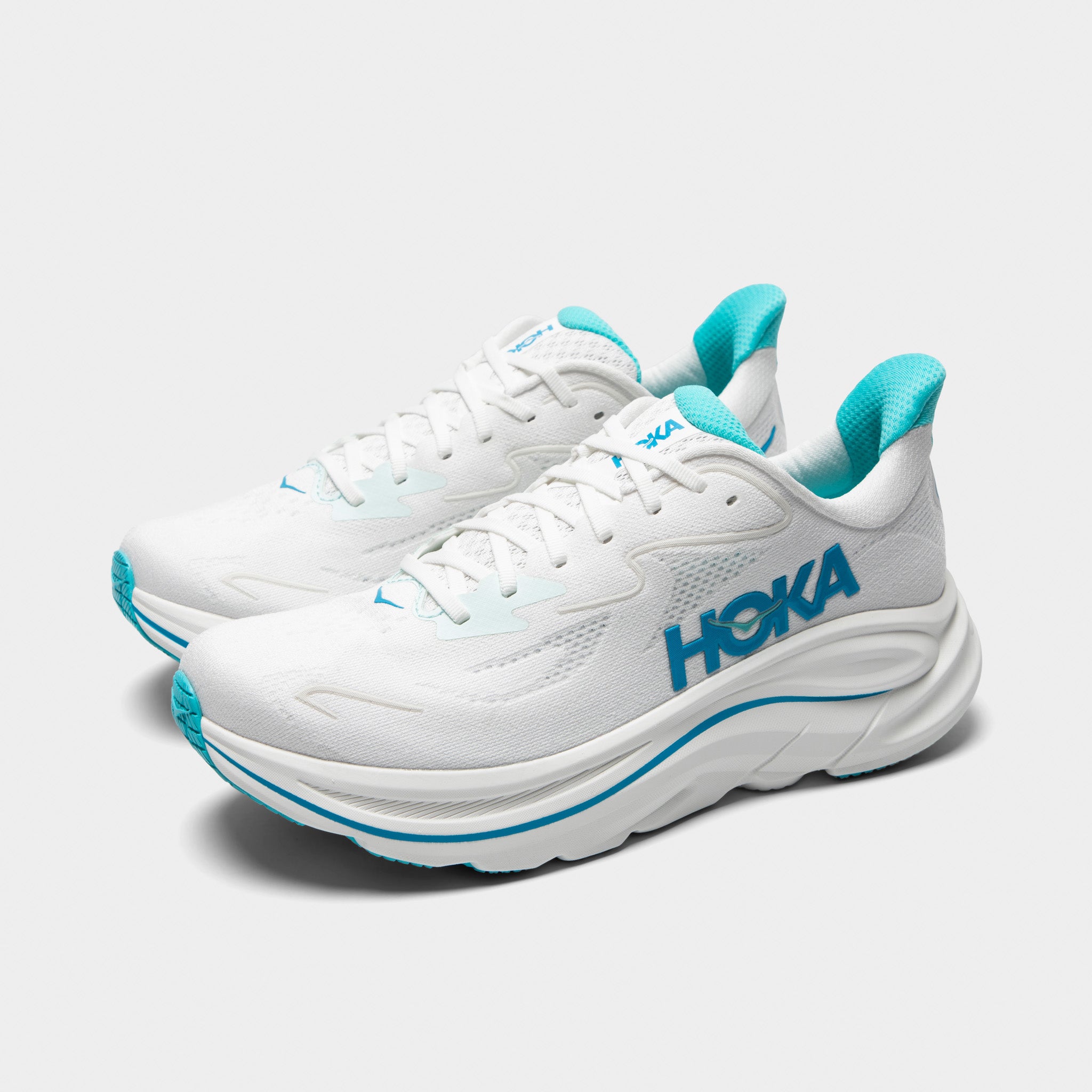 Hoka Clifton 10 White / Silver – JD Sports