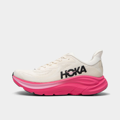Hoka Femmes Clifton 10 Albâtre / Fruit du Dragon Néon 