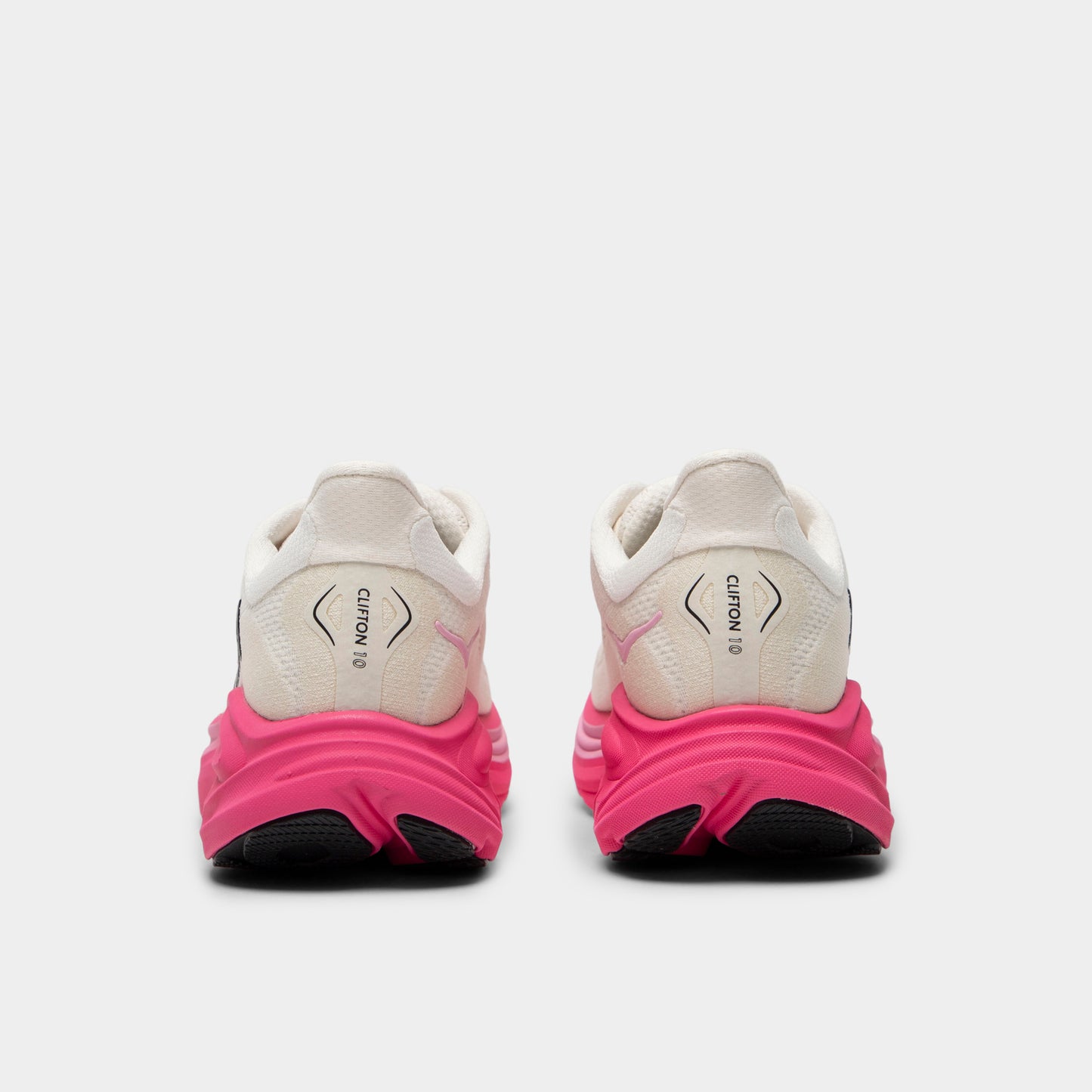 Hoka Femmes Clifton 10 Albâtre / Fruit du Dragon Néon 