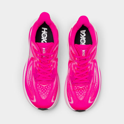 HOKA Women's Clifton 10 Neon Dragonfruit / Bubblegum