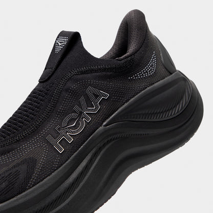Hoka Skyward Laceless Black / Black